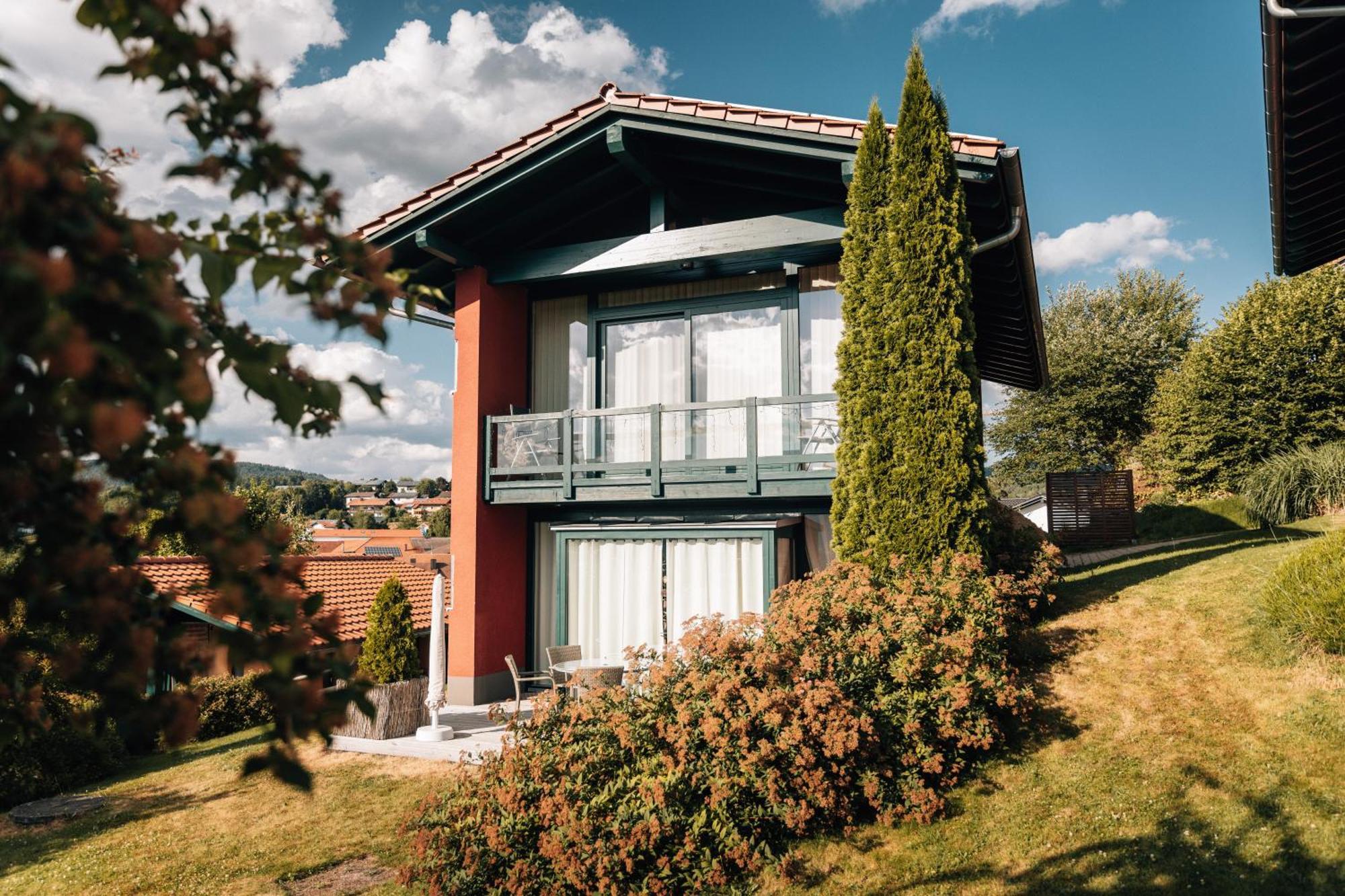 Suedlaendisches Chalet Mit Hauseigener Sauna Viechtach Ngoại thất bức ảnh
